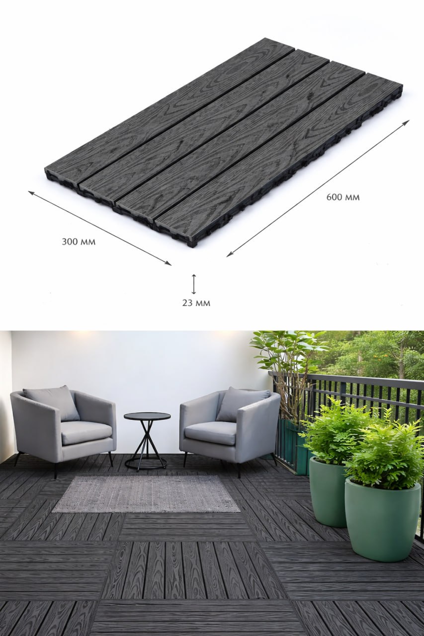 300×600 Графітове дерево